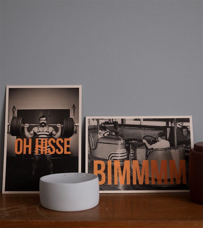 Affiche 'Bimmmm' | CARTE KENCRE