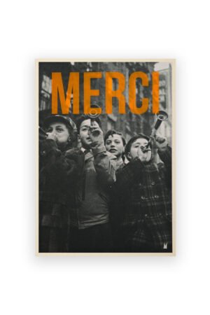 Affiche 'Merci' | CARTE KENCRE