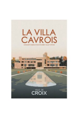 Affiche de la Villa Cavrois 50x70cm | I FOLLOWED THE BIRDS