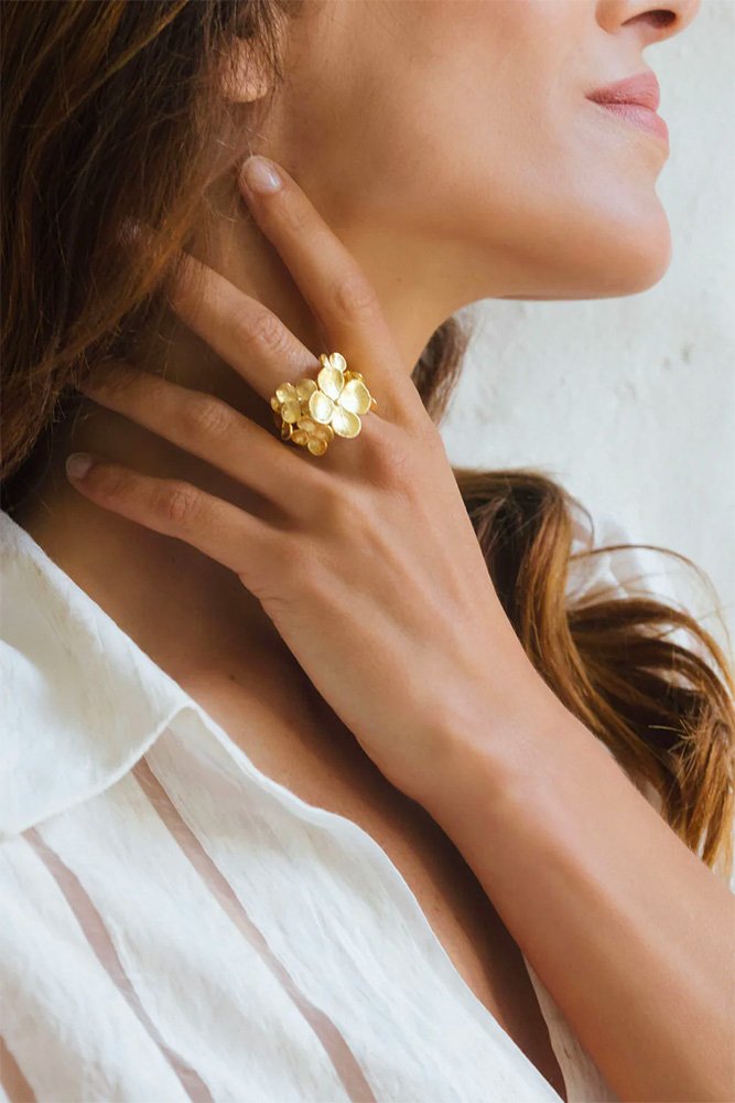 Bague 'Capucine' Or | VICTOIRE STUDIO PARIS