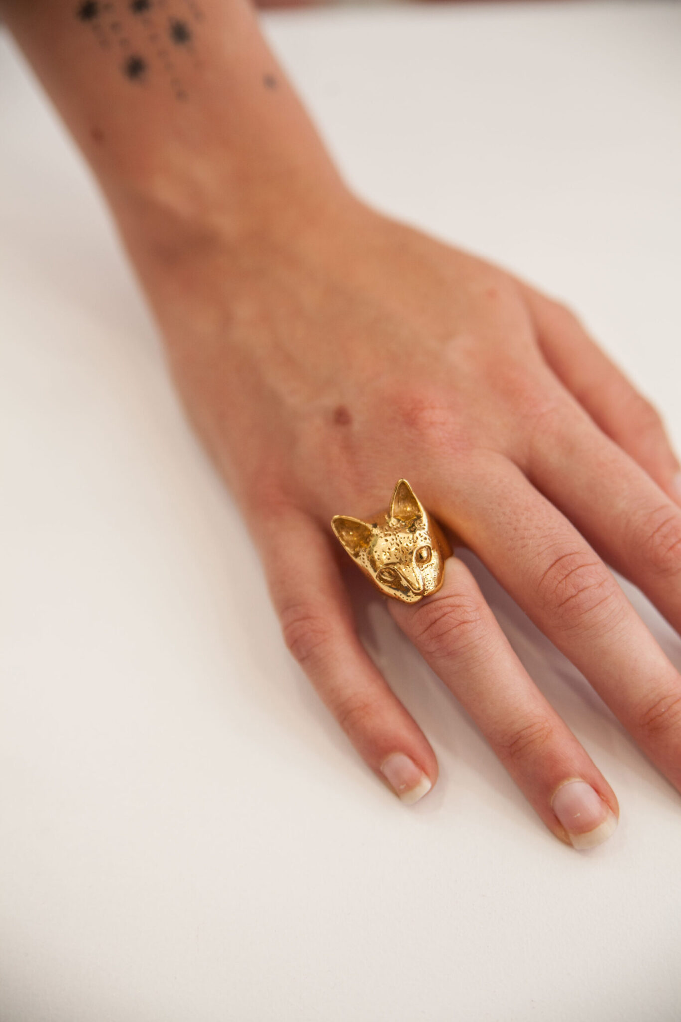 Bague chat or | CULOYON