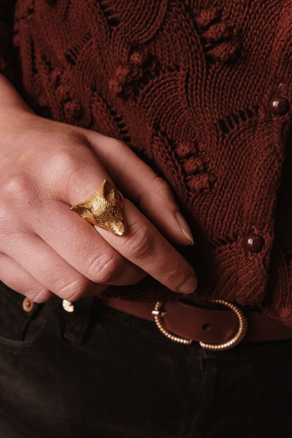Bague renard or | CULOYON