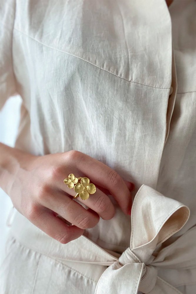 Bague 'Valentine' Or | VICTOIRE STUDIO PARIS