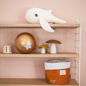 Etagère murale String Pocket chêne/blanc