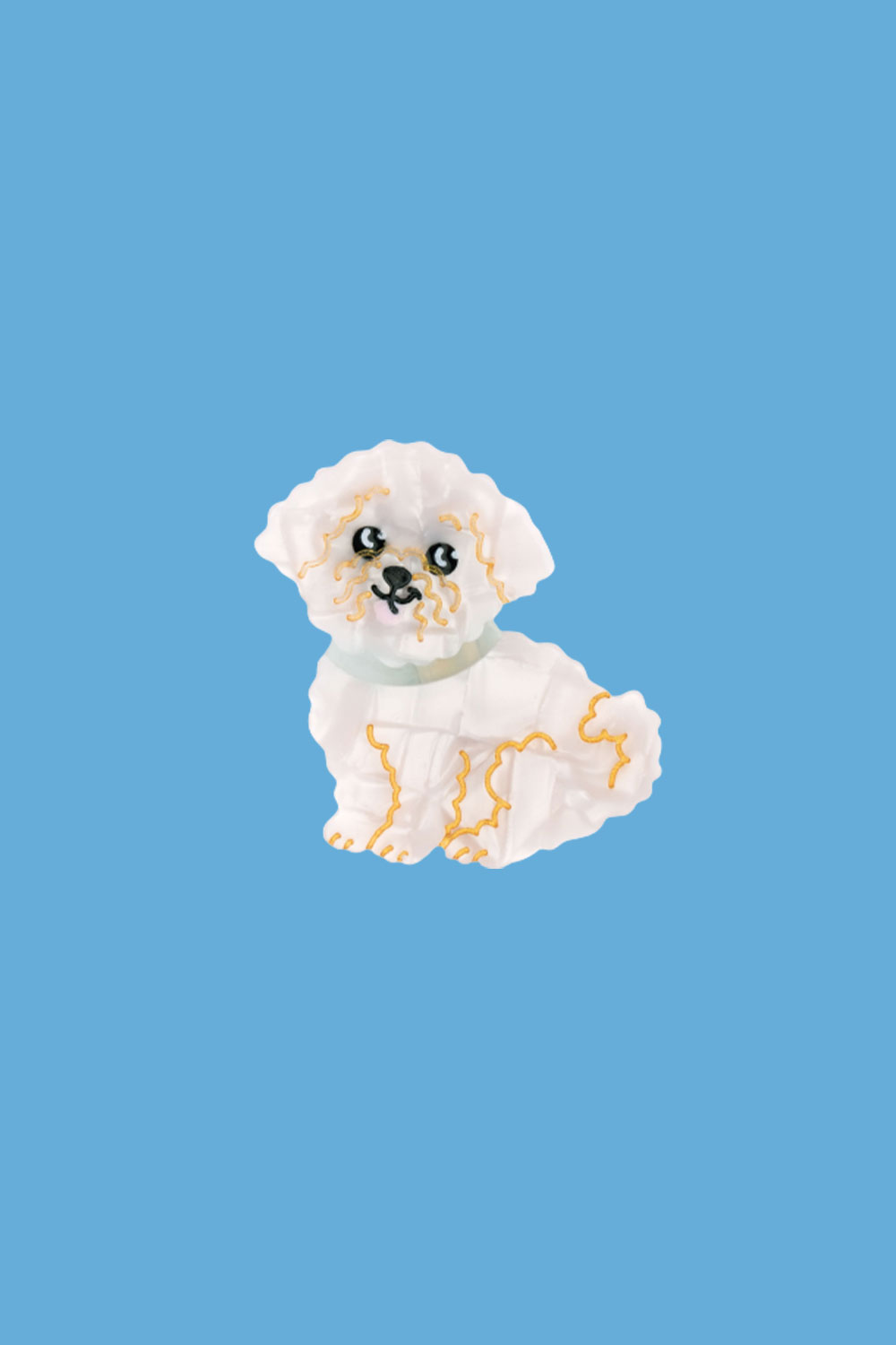 Barrette Bichon | COUCOU SUZETTE