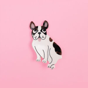 Barrette Bouledogue | COUCOU SUZETTE