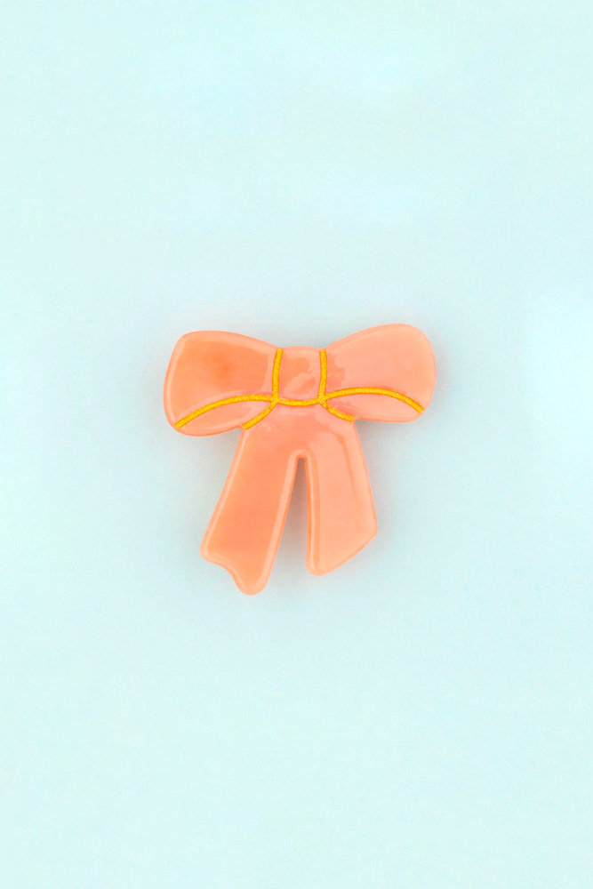 Barrette Noeud Rose | COUCOU SUZETTE