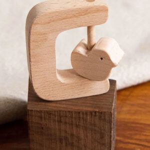 Hochet en bois 'Bird' | KMR CHILDHOOD