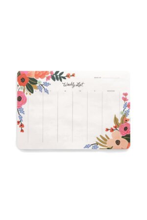 Semainier "Lively floral"