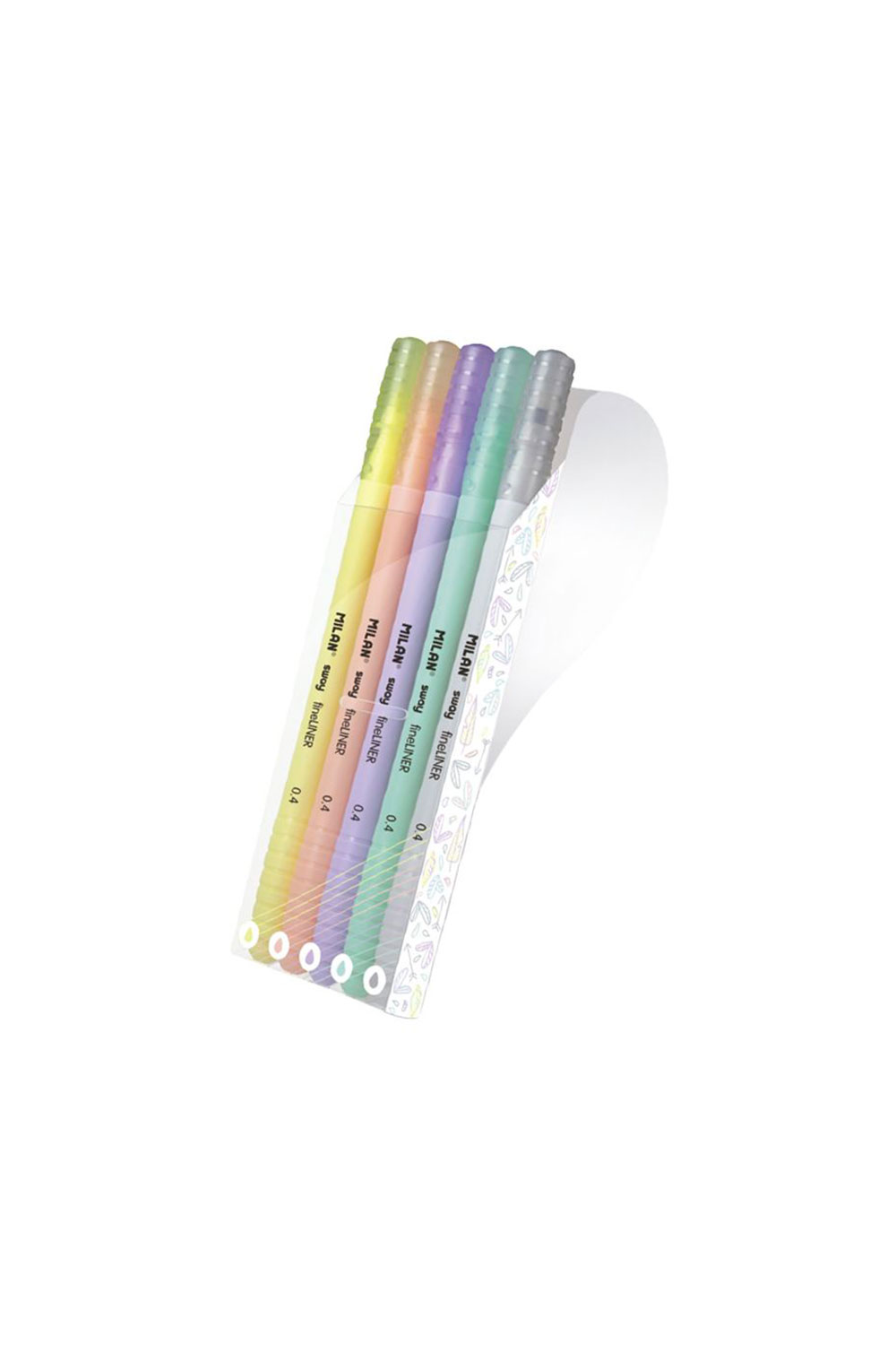 Boite 5 stylos pastel 'Sway' | MILAN