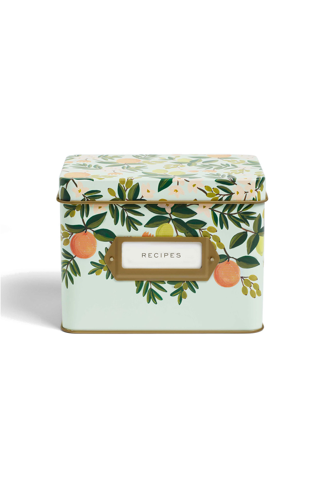 Boîte à recettes "Citrus garden"