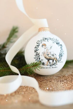 Boule de Noël 'Agneau' par Petit Berge | BAUBELS