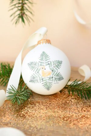 Boule de Noël 'Petit Faon' par Petit Berge | BAUBELS