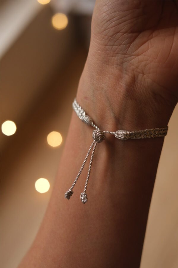 Bracelet simple 'Zyn' Silver | MAAŸAZ