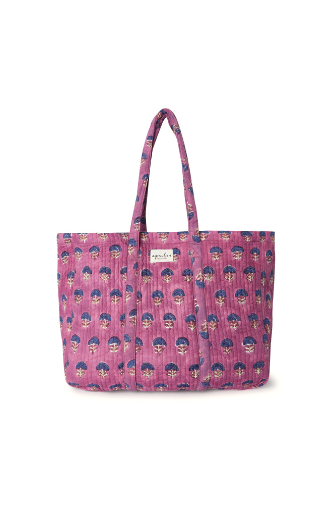 Sac cabas 'Samba' Florets Fuchsia