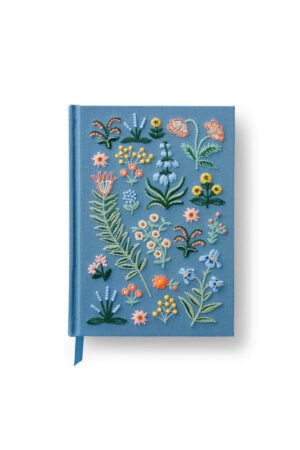 Carnet brodé 'Menagerie Garden'