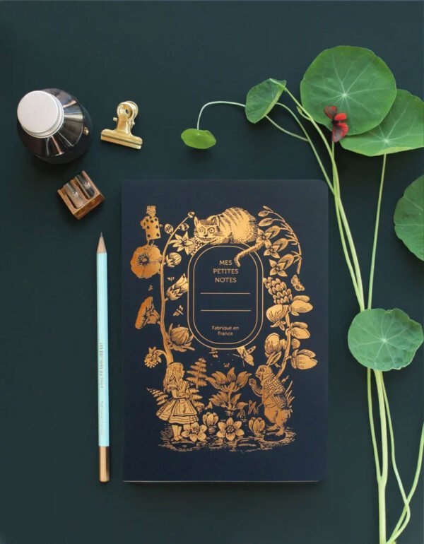 Carnet dos carré 'Envol' Rose | LES ÉDITIONS DU PAON – Image 4