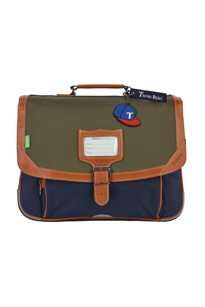 Cartable 'Axel' Kaki 38 cm | TANN'S