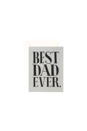 Carte 'Best Dad Ever'