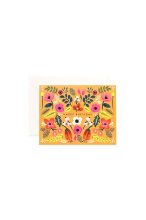 Carte "Folk birthday"