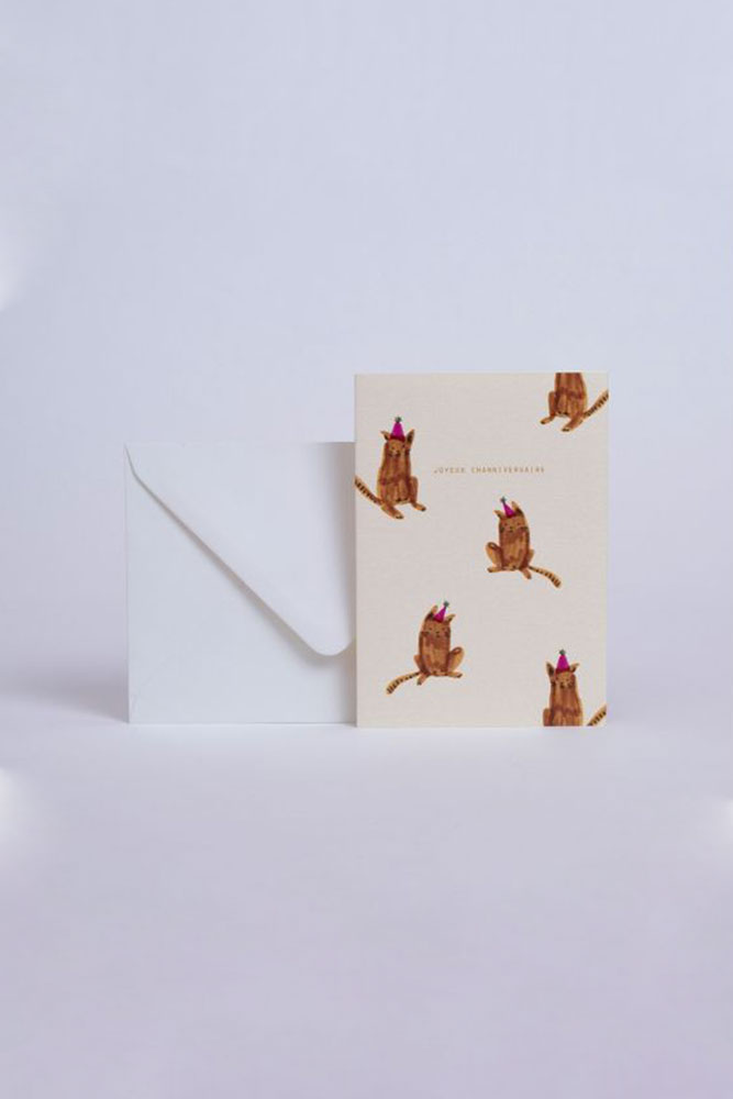 Carte 'Joyeux Channiversaire' | SEASON PAPER