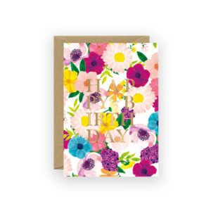Carte 'Lilac Birthday Gold'