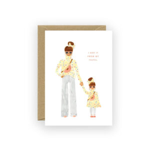 Carte 'Mama Daughter'