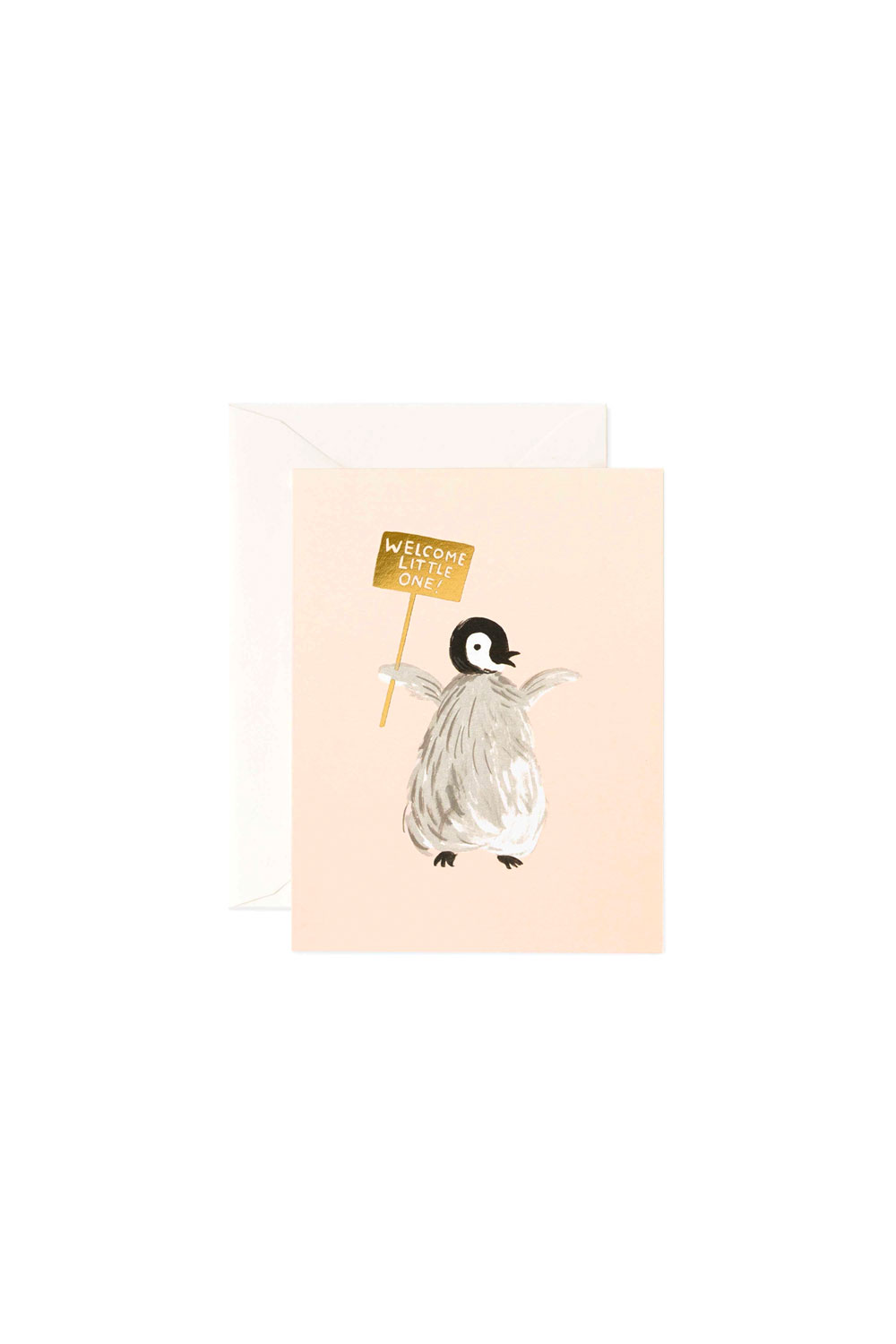 Carte 'Welcome Penguin'