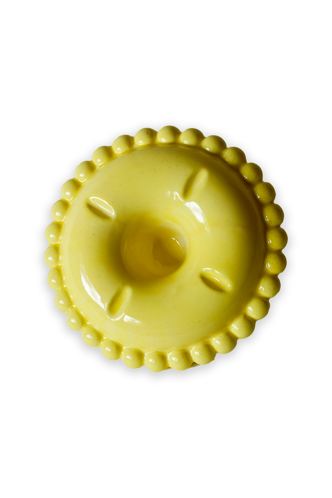 Cendrier 'Luna' Small Jaune Vanille | BELLO ET BELLO