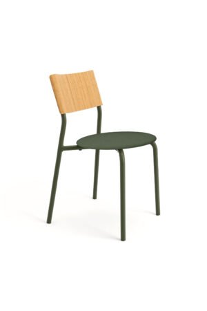 Chaise SSD Soft en Tissu recyclé Vert romarin | TIPTOE