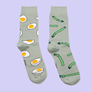 Chaussettes Œufs asperges | COUCOU SUZETTE