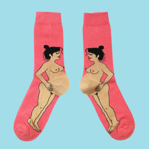 Chaussettes Femme enceinte métisse | COUCOU SUZETTE