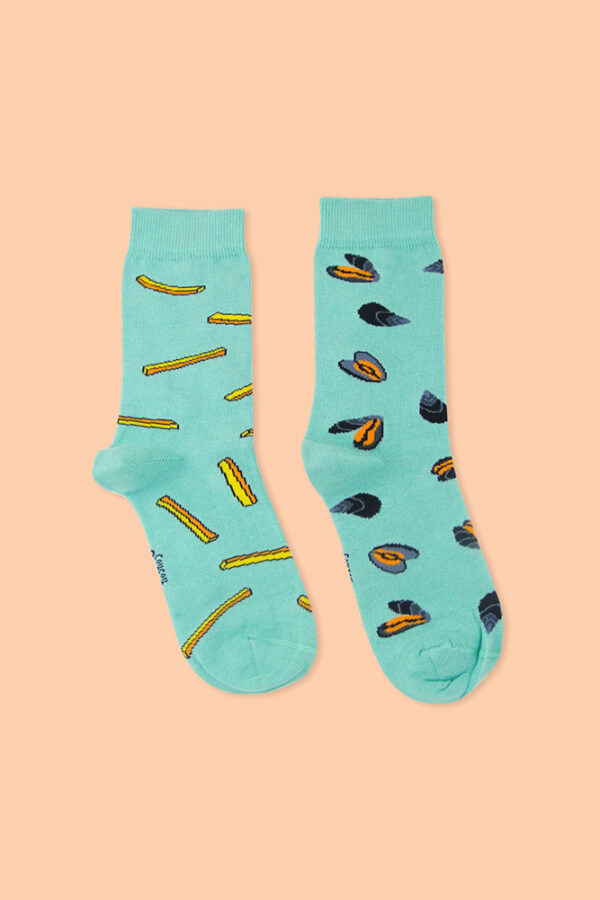 Chaussettes Moules Frites | COUCOU SUZETTE