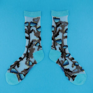 Chaussettes Transparentes Chardons | COUCOU SUZETTE