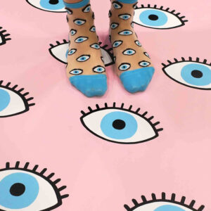 Chaussettes transparentes Oeil | COUCOU SUZETTE