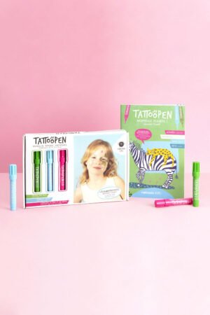 Coffret tattoopen 'Incroyable planète'