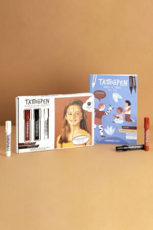 Coffret tattoopen 'Drôle de tribu'