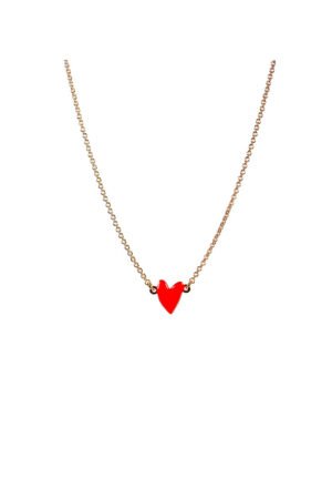Collier 'Grant' Coquelicot