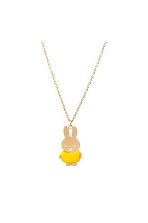 Collier Miffy jaune