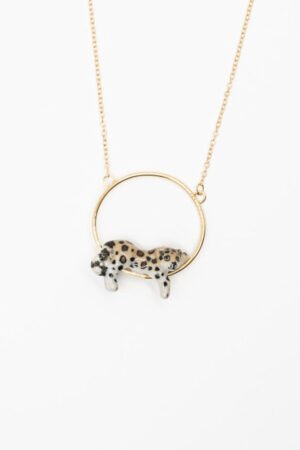 Collier rond Léopard | NACH BIJOUX