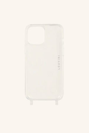 Coque iPhone 'Charlie' Transparente | LOUVINI
