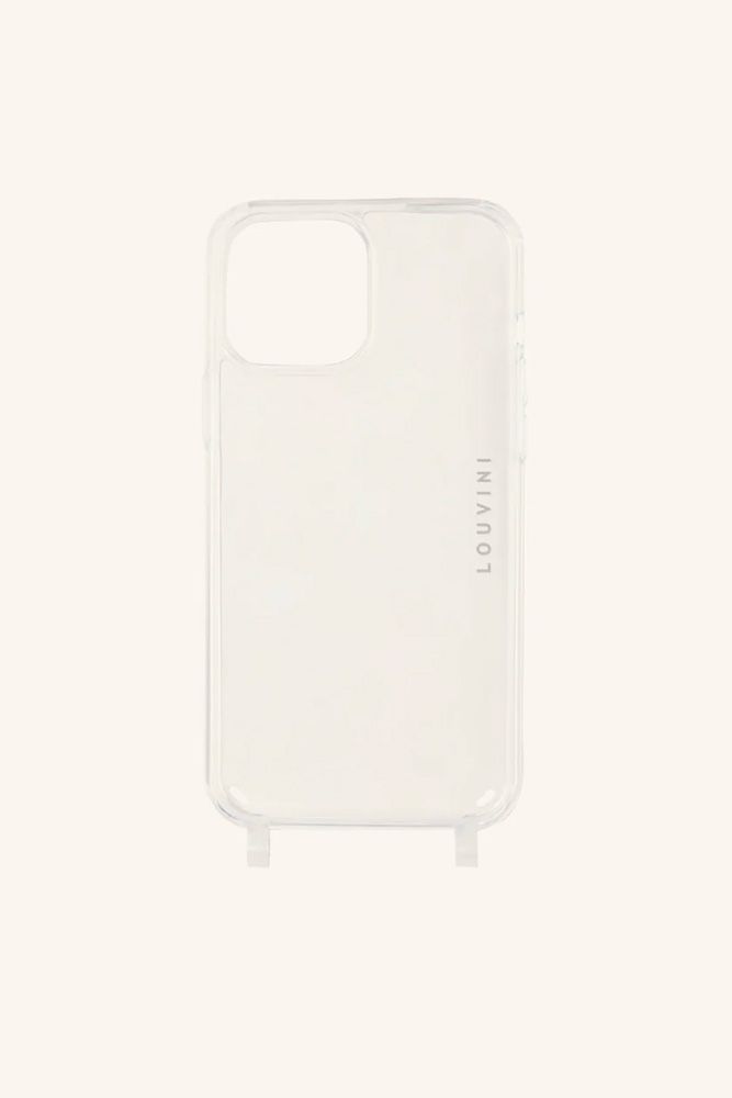 Coque iPhone 'Charlie' Transparente | LOUVINI