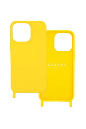 Coque iPhone 'Milo' Jaune | LOUVINI