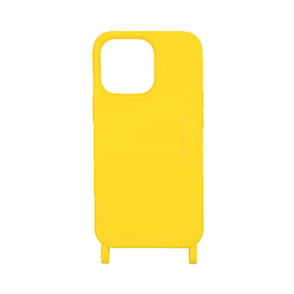 Coque iPhone 'Milo' Jaune | LOUVINI