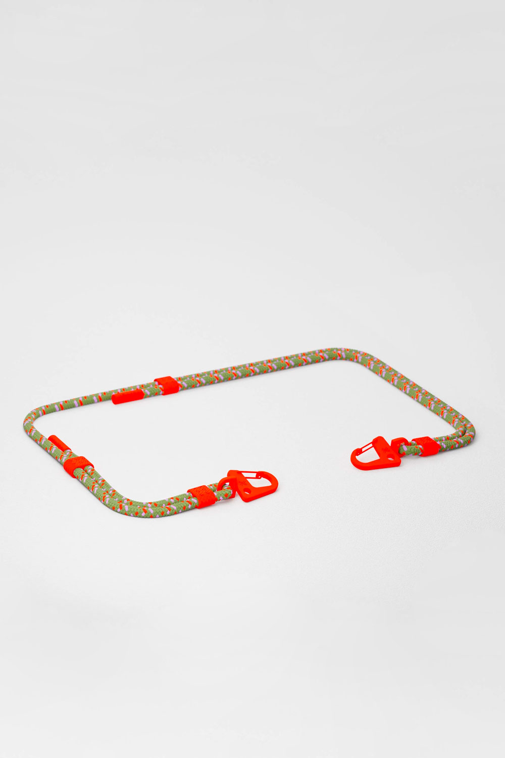 Cordon mousquetons 'Orange Camouflage' | XOUXOU