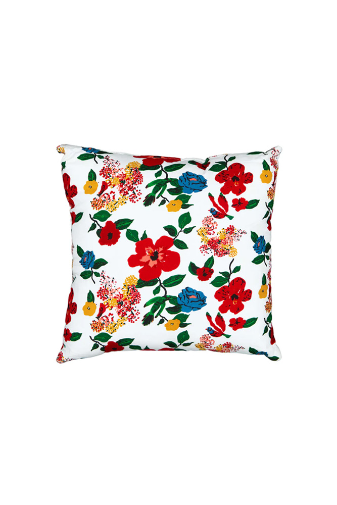 Coussin 'Hibiscus' | LUCAS DU TERTRE