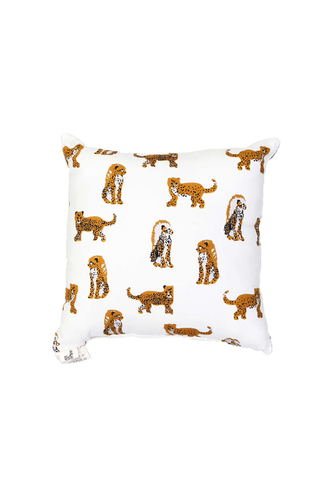 Coussin 'Yellow Jaguar' | LUCAS DU TERTRE