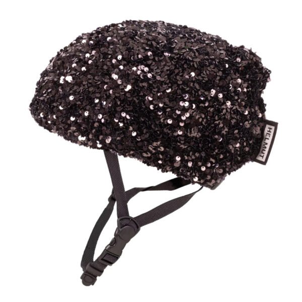 Couvre-Casque 'Paillettes' Noir | HELMUT