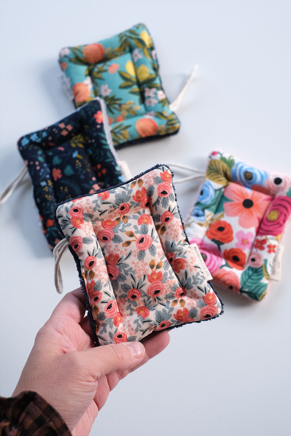 Éponge lavable Primavera Rosa Rose | NOMADEIN