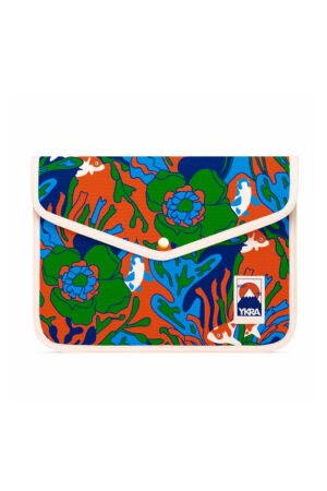 Pochette ordinateur 13" & 14" 'Retour aux racines' Bleu | YKRA